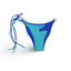 Flat Lay Bikini Flavors reversible American Bottom in Berry Breeze. American Made.
