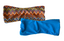 Flat Lay Bikini Flavors reversible bandeau top in blue sangria. American Made.