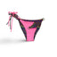 Flat lay Bikini Flavors reversible American bikini bottoms. American made