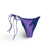 Flat Lay Bikini Flavors Reversible American Bottoms in Plum Pretty