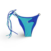 Flat Lay Bikini Flavors reversible American Bottom in Berry Breeze.  American Made. 